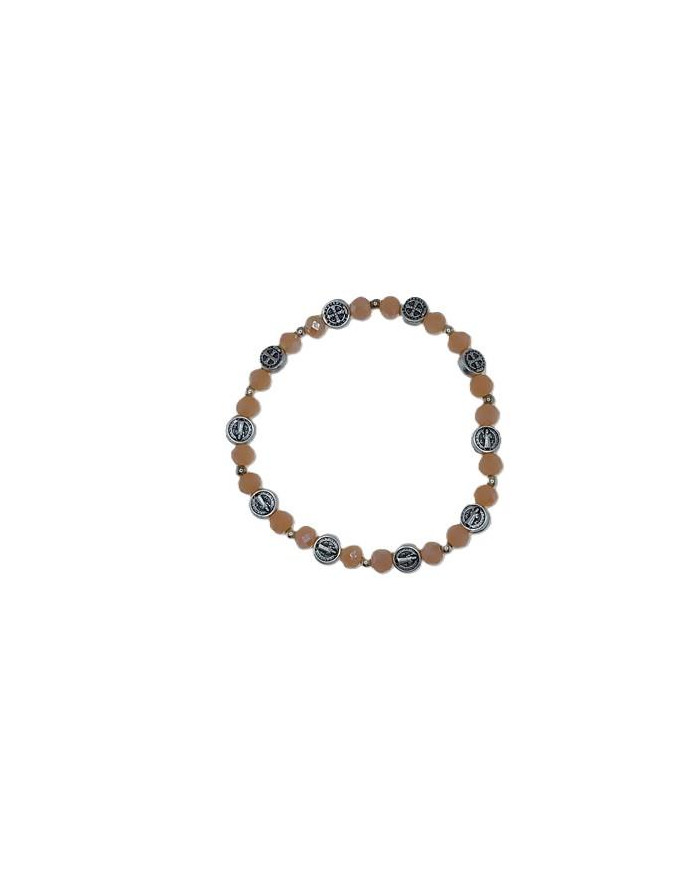 ELASTIC DECADE BRACELET CRYSTAL 6X4MM SB