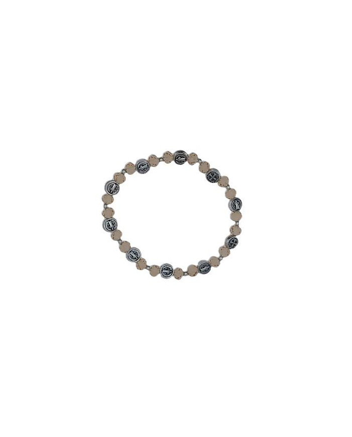 ELASTIC DECADE BRACELET CRYSTAL 6X4MM SB