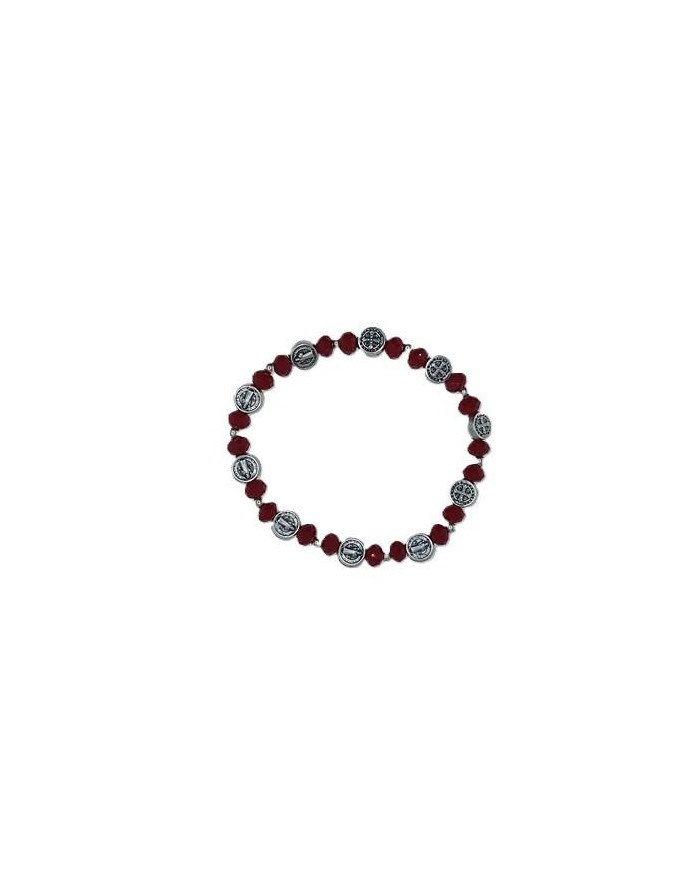 ELASTIC DECADE BRACELET CRYSTAL 6X4MM SB