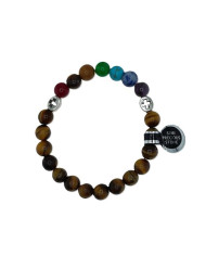 PUL ELAST PEDRA 8MM ARCO IRIS