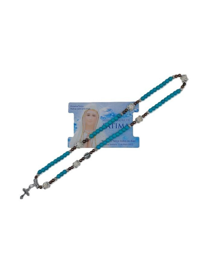 ELASTIC ROSARY BRACELET STONE 6MM NS