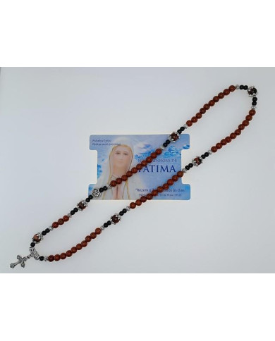 ELASTIC ROSARY BRACELET STONE 6MM NS