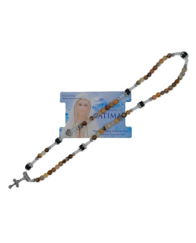 ELASTIC ROSARY BRACELET STONE 6MM NS