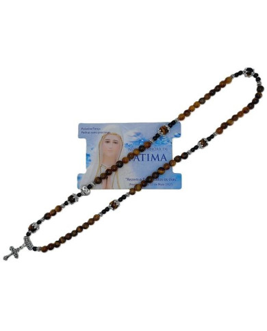 ELASTIC ROSARY BRACELET STONE 6MM NS