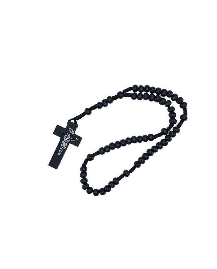 TERÇO CORDEL MADEIRA 6M PRETO