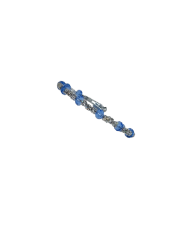 PUL DEZENA ARAME MEMORIA CRISTAL 6MM