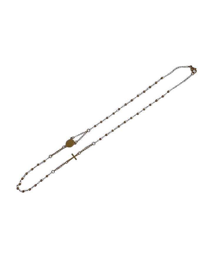 COLAR INOX 3MM MILAGROSA