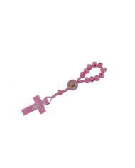 DEZENA MADEIRA EM CORDA COM PINTAS 6MM