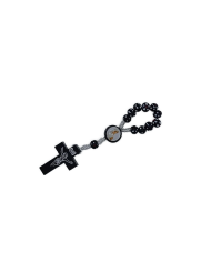 DEZENA MADEIRA EM CORDA COM PINTAS 6MM