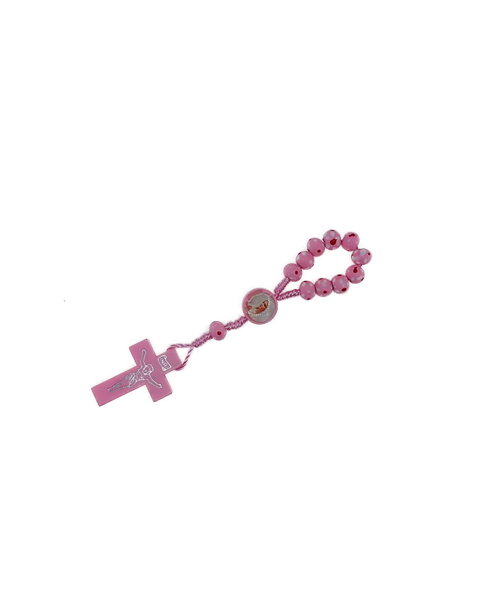 DEZENA MADEIRA EM CORDA COM PINTAS 6MM