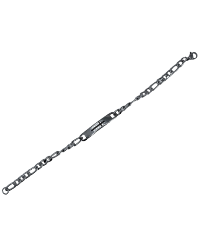 PUL CORRENTE ACO CHAPA COM CRUZ DESENHADA