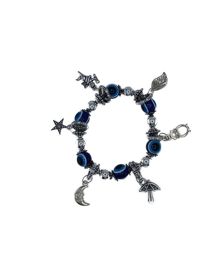 PULSEIRA ELASTICA OLHO TURCO PLÁSTICO