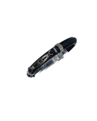 PUL PELE GENUINA C/CHAPA DESIGN CRUZ AZUL