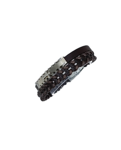 PUL IMIT PELE DUAS VOLTAS C/CRUZ CASTANHO