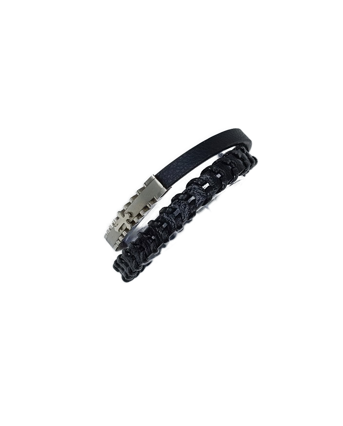 PUL IMIT PELE DUAS VOLTAS C/CRUZ PRETO