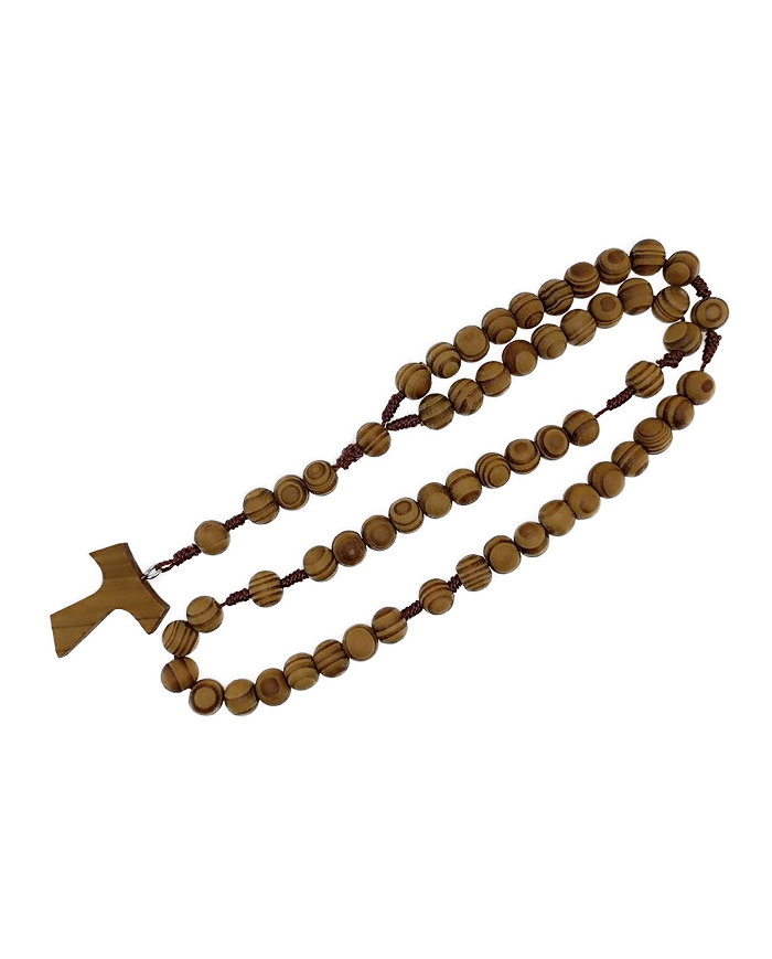 TERCO MADEIRA IMIT OLIV. EM CORDA C/TAU 12MM