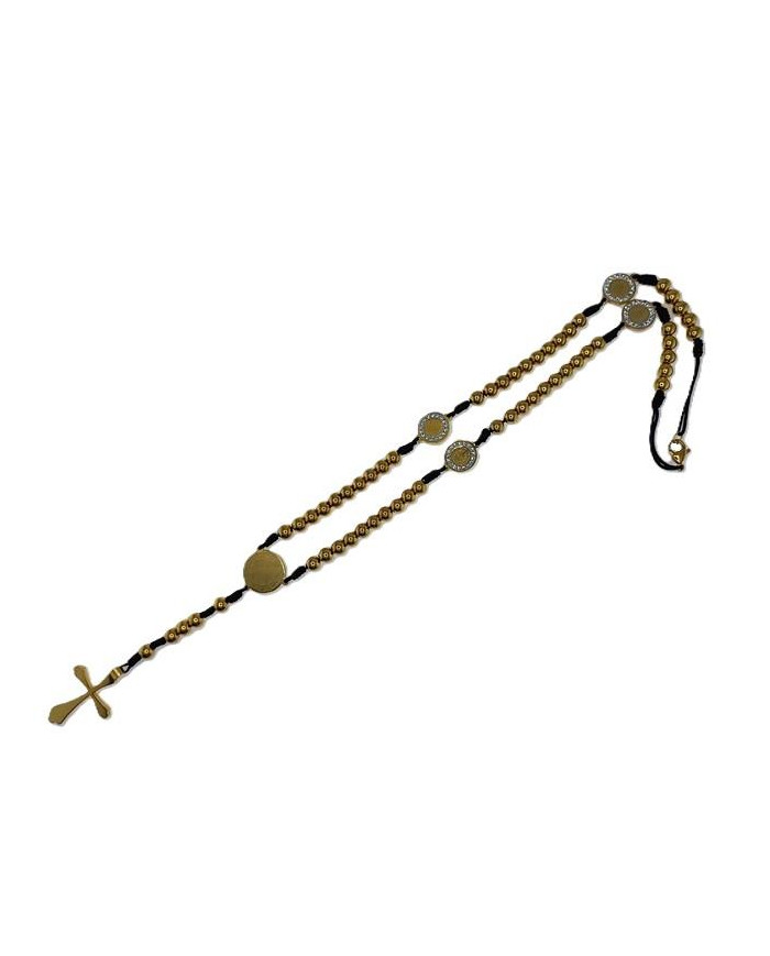 TERCO CORDEL INOX 6MM OURO + SB