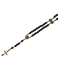 TERCO CORDEL PAU SANTO 8MM + SB INOX