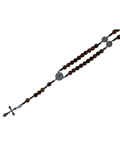 TERCO CORDEL PAU SANTO 8MM + SB INOX