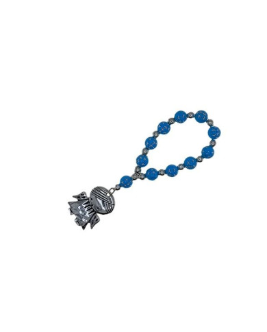 DEZENA ELAST PLAST RED 8MM ESTRELAS MENINO