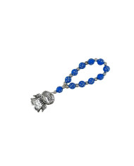 DEZENA ELAST PLAST RED 8MM ESTRELAS MENINO