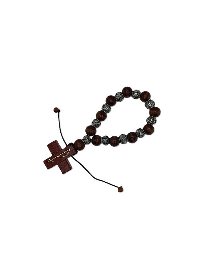 DEZENA ELASTICA MADEIRA 10MM ZAMAC