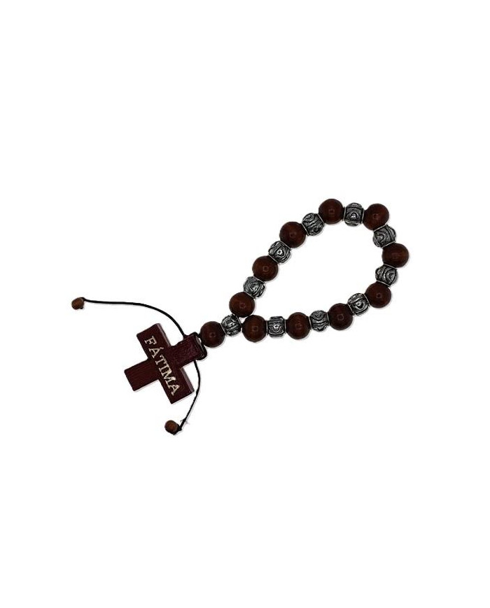 DEZENA ELASTICA MADEIRA 10MM ZAMAC