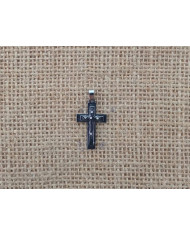CRUZ ACO 28MM 5 BRILHANTES