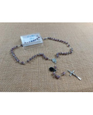 TERCO VIDRO MURANO 8X6MM C/ CX