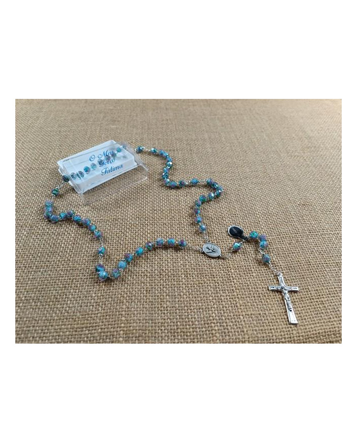 TERCO VIDRO MURANO 8X6MM C/ CX