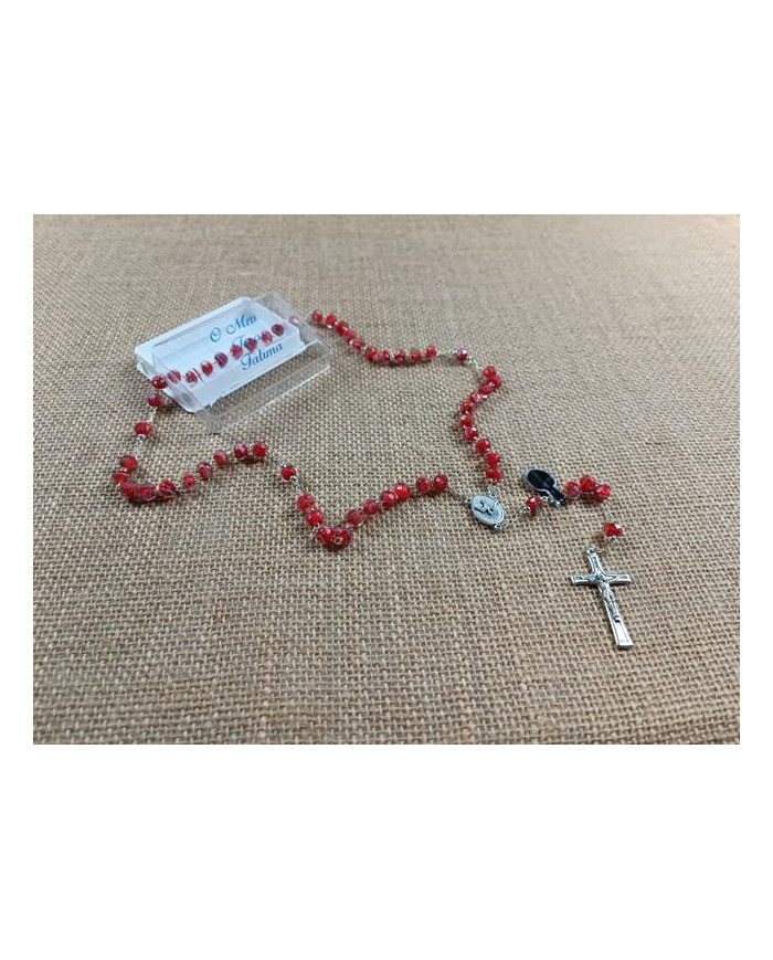 TERCO VIDRO MURANO 8X6MM C/ CX