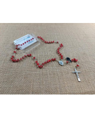 TERCO VIDRO MURANO 8X6MM C/ CX