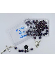 TERCO VIDRO MURANO 8X6MM C/ CX