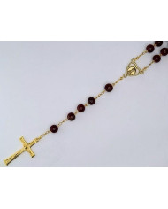 ROSARY TINTED GLASS 8MM