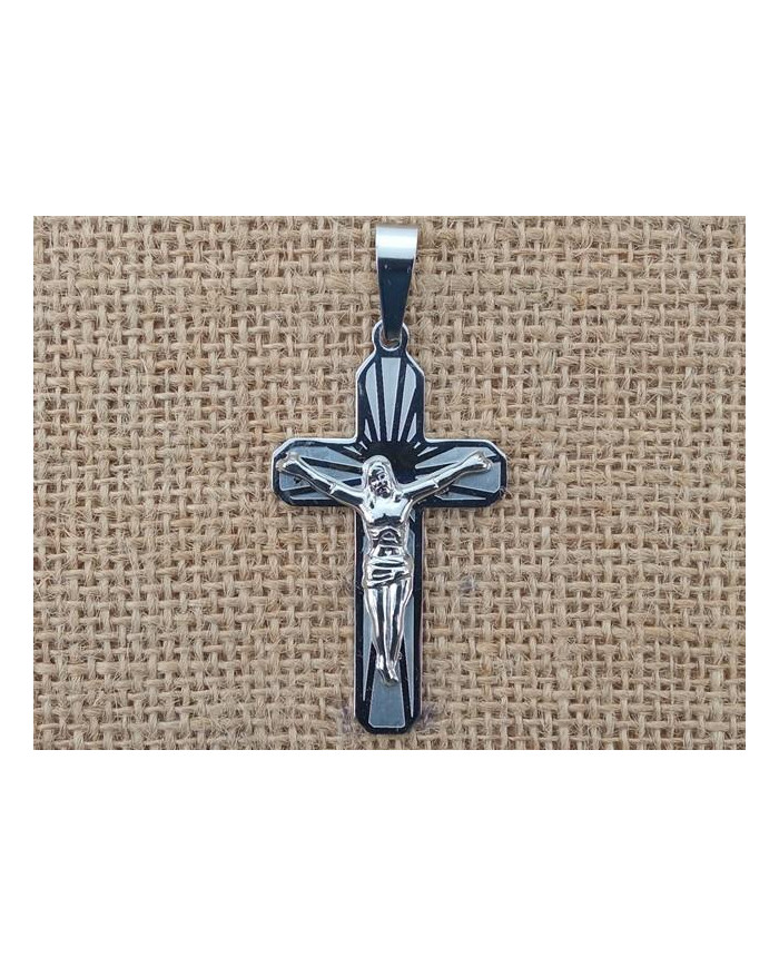 CRUZ ACO 60MM TRAB. RED. CRISTO
