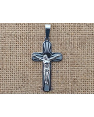 CRUZ ACO 60MM TRAB. RED. CRISTO