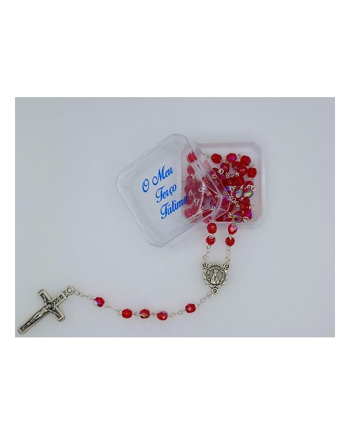 TERCO CRISTAL 5MM P VERMELHO TRANSP AB